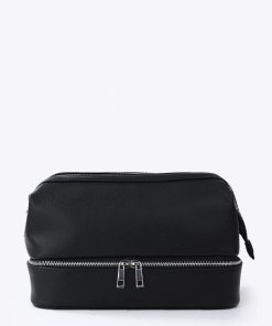 Vegan Leather Toiletry Bag